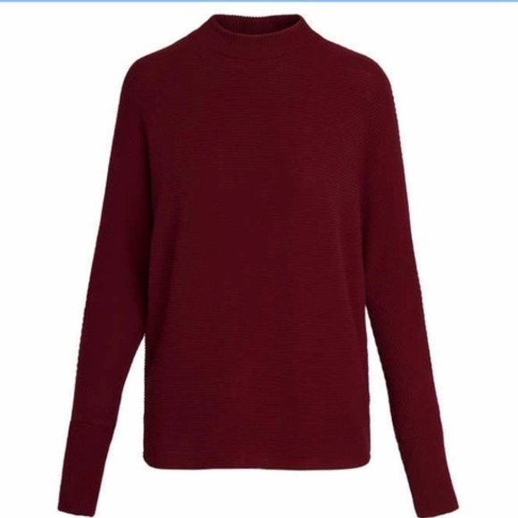 NWT MATTY M Brushed Knit Mock Neck Top - Picture 2 of 4